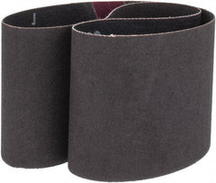 Norton - 3" Wide x 24" OAL, 120 Grit, Silicon Carbide Abrasive Belt - Silicon Carbide, Fine, Coated, Wet - All Tool & Supply