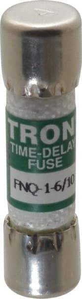 Cooper Bussmann - 500 VAC, 1.6 Amp, Time Delay General Purpose Fuse - Fuse Holder Mount, 1-1/2" OAL, 10 at AC kA Rating, 13/32" Diam - All Tool & Supply