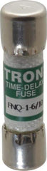 Cooper Bussmann - 500 VAC, 1.6 Amp, Time Delay General Purpose Fuse - Fuse Holder Mount, 1-1/2" OAL, 10 at AC kA Rating, 13/32" Diam - All Tool & Supply