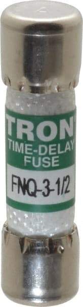 Cooper Bussmann - 500 VAC, 3.5 Amp, Time Delay General Purpose Fuse - Fuse Holder Mount, 1-1/2" OAL, 10 at AC kA Rating, 13/32" Diam - All Tool & Supply