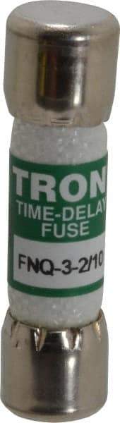 Cooper Bussmann - 500 VAC, 3.2 Amp, Time Delay General Purpose Fuse - Fuse Holder Mount, 1-1/2" OAL, 10 at AC kA Rating, 13/32" Diam - All Tool & Supply