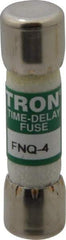 Cooper Bussmann - 500 VAC, 4 Amp, Time Delay General Purpose Fuse - Fuse Holder Mount, 1-1/2" OAL, 10 at AC kA Rating, 13/32" Diam - All Tool & Supply