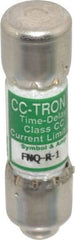 Cooper Bussmann - 300 VDC, 600 VAC, 1 Amp, Time Delay General Purpose Fuse - Fuse Holder Mount, 1-1/2" OAL, 200 at AC (RMS) kA Rating, 13/32" Diam - All Tool & Supply