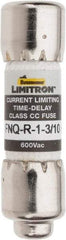 Cooper Bussmann - 300 VDC, 600 VAC, 1.3 Amp, Time Delay General Purpose Fuse - Fuse Holder Mount, 1-1/2" OAL, 200 at AC (RMS) kA Rating, 13/32" Diam - All Tool & Supply