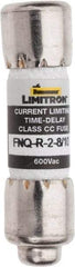 Cooper Bussmann - 300 VDC, 600 VAC, 2.8 Amp, Time Delay General Purpose Fuse - Fuse Holder Mount, 1-1/2" OAL, 200 at AC (RMS) kA Rating, 13/32" Diam - All Tool & Supply