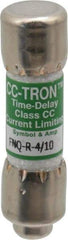 Cooper Bussmann - 300 VDC, 600 VAC, 0.4 Amp, Time Delay General Purpose Fuse - Fuse Holder Mount, 1-1/2" OAL, 200 at AC (RMS) kA Rating, 13/32" Diam - All Tool & Supply