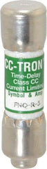 Cooper Bussmann - 300 VDC, 600 VAC, 5 Amp, Time Delay General Purpose Fuse - Fuse Holder Mount, 1-1/2" OAL, 200 at AC (RMS) kA Rating, 13/32" Diam - All Tool & Supply