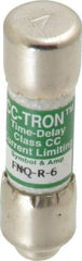 Cooper Bussmann - 300 VDC, 600 VAC, 6 Amp, Time Delay General Purpose Fuse - Fuse Holder Mount, 1-1/2" OAL, 200 at AC (RMS) kA Rating, 13/32" Diam - All Tool & Supply