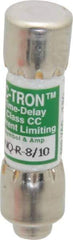 Cooper Bussmann - 300 VDC, 600 VAC, 0.8 Amp, Time Delay General Purpose Fuse - Fuse Holder Mount, 1-1/2" OAL, 200 at AC (RMS) kA Rating, 13/32" Diam - All Tool & Supply