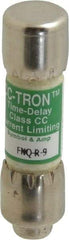 Cooper Bussmann - 300 VDC, 600 VAC, 9 Amp, Time Delay General Purpose Fuse - Fuse Holder Mount, 1-1/2" OAL, 200 at AC (RMS) kA Rating, 13/32" Diam - All Tool & Supply