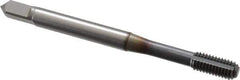 OSG - M5x0.80 Metric Coarse D7 Thread Limit Bottoming Thread Forming Tap - Powdered Metal High Speed Steel, TiCN Finish, 2-3/8" OAL, 7/8" Thread Length, Right Hand Thread, Series EXOTAP NRT - All Tool & Supply