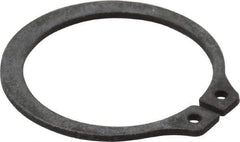 Value Collection - 0.821" Groove Diam, 7/8" Shaft Diam, Phosphate Spring Steel, Snap External Retaining Rings - 0.046" Groove Width, 0.042" Ring Thickness - All Tool & Supply