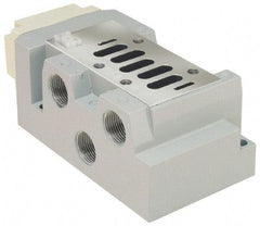 Parker - 3/4" Solenoid Valve Subbase 5599-2 - Use with H3 Series Solenoid Valves - All Tool & Supply