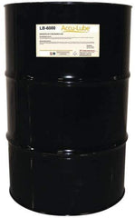 Accu-Lube - Accu-Lube LB-6000, 55 Gal Drum Cutting & Sawing Fluid - Natural Ingredients, For Aluminum Machining, Drilling, Light-Duty Milling, Punching, Tapping - All Tool & Supply