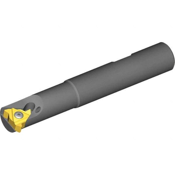 Vargus - 0.492" Cut Diam, 0.98" Max Depth of Cut, 3/8" Shank Diam, Internal Indexable Thread Mill - Insert Style 2, 1/4" Insert Size, 1 Insert, Toolholder Style TMSC, 2.52" OAL - All Tool & Supply