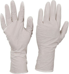 CleanTeam - Size L, 5 mil, Cleanroom Grade, Powder Free Nitrile Disposable Gloves - Exact Industrial Supply