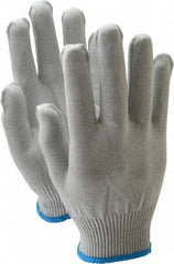 PRO-SAFE - Size L (9) Electrostatic Dissipative (ESD) Fiber Yarns General Protection Work Gloves - For Static Control, Uncoated, Knit Wrist Cuff, Full Fingered, Gray, Paired - All Tool & Supply