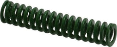 Dayton Lamina - 3/8" Hole Diam, 3/16" Rod Diam, 1-3/4" Free Length, Green Die Spring - 3.59 Lb Max Deflection, 0.69" Max Deflection, Light Duty, Chromium Vanadium Steel - All Tool & Supply