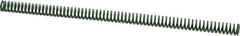 Dayton Lamina - 5/8" Hole Diam, 11/32" Rod Diam, 12" Free Length, Green Die Spring - 1.5 Lb Max Deflection, 4.8" Max Deflection, Light Duty, Chromium Vanadium Steel - All Tool & Supply