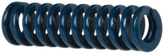 Dayton Lamina - 3/8" Hole Diam, 3/16" Rod Diam, 1-1/4" Free Length, Blue Die Spring - 8 Lb Max Deflection, 0.47" Max Deflection, Medium Duty, Chromium Vanadium Steel - All Tool & Supply