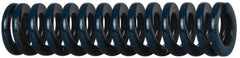 Dayton Lamina - 3/8" Hole Diam, 3/16" Rod Diam, 1-1/2" Free Length, Blue Die Spring - 6.7 Lb Max Deflection, 0.56" Max Deflection, Medium Duty, Chromium Vanadium Steel - All Tool & Supply