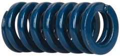 Dayton Lamina - 5/8" Hole Diam, 11/32" Rod Diam, 1-1/4" Free Length, Blue Die Spring - 23 Lb Max Deflection, 0.47" Max Deflection, Medium Duty, Chromium Vanadium Steel - All Tool & Supply