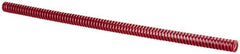 Dayton Lamina - 1/2" Hole Diam, 9/32" Rod Diam, 12" Free Length, Red Die Spring - 1.77 Lb Max Deflection, 3.6" Max Deflection, Heavy Duty, Chromium Vanadium Steel - All Tool & Supply