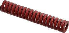 Dayton Lamina - 3/4" Hole Diam, 3/8" Rod Diam, 4" Free Length, Red Die Spring - 26.8 Lb Max Deflection, 1.2" Max Deflection, Heavy Duty, Chromium Vanadium Steel - All Tool & Supply