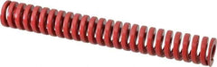 Dayton Lamina - 3/4" Hole Diam, 3/8" Rod Diam, 5-1/2" Free Length, Red Die Spring - 19.3 Lb Max Deflection, 1.65" Max Deflection, Heavy Duty, Chromium Vanadium Steel - All Tool & Supply