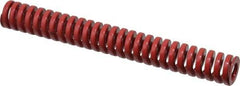 Dayton Lamina - 3/4" Hole Diam, 3/8" Rod Diam, 6" Free Length, Red Die Spring - 17.6 Lb Max Deflection, 1.8" Max Deflection, Heavy Duty, Chromium Vanadium Steel - All Tool & Supply