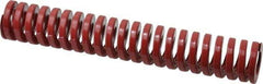 Dayton Lamina - 1" Hole Diam, 1/2" Rod Diam, 6" Free Length, Red Die Spring - 27.5 Lb Max Deflection, 1.8" Max Deflection, Heavy Duty, Chromium Vanadium Steel - All Tool & Supply