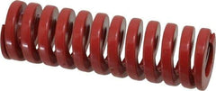 Dayton Lamina - 1-1/4" Hole Diam, 5/8" Rod Diam, 4" Free Length, Red Die Spring - 69.1 Lb Max Deflection, 1.2" Max Deflection, Heavy Duty, Chromium Vanadium Steel - All Tool & Supply