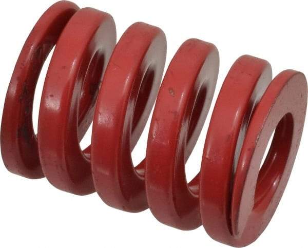 Dayton Lamina - 1-1/2" Hole Diam, 3/4" Rod Diam, 2" Free Length, Red Die Spring - 208 Lb Max Deflection, 0.6" Max Deflection, Heavy Duty, Chromium Vanadium Steel - All Tool & Supply