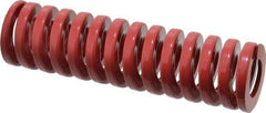 Dayton Lamina - 1-1/2" Hole Diam, 3/4" Rod Diam, 5-1/2" Free Length, Red Die Spring - 64.3 Lb Max Deflection, 1.65" Max Deflection, Heavy Duty, Chromium Vanadium Steel - All Tool & Supply