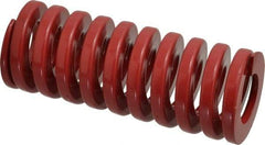 Dayton Lamina - 2" Hole Diam, 1" Rod Diam, 5" Free Length, Red Die Spring - 108 Lb Max Deflection, 1.5" Max Deflection, Heavy Duty, Chromium Vanadium Steel - All Tool & Supply