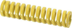 Dayton Lamina - 5/8" Hole Diam, 11/32" Rod Diam, 2-1/2" Free Length, Yellow Die Spring - 24.7 Lb Max Deflection, 0.63" Max Deflection, Extra Heavy Duty, Chromium Vanadium Steel - All Tool & Supply