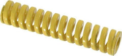 Dayton Lamina - 3/4" Hole Diam, 3/8" Rod Diam, 3-1/2" Free Length, Yellow Die Spring - 43.2 Lb Max Deflection, 0.88" Max Deflection, Extra Heavy Duty, Chromium Vanadium Steel - All Tool & Supply