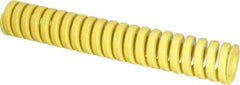 Dayton Lamina - 1" Hole Diam, 1/2" Rod Diam, 6" Free Length, Yellow Die Spring - 34.4 Lb Max Deflection, 1.5" Max Deflection, Extra Heavy Duty, Chromium Vanadium Steel - All Tool & Supply