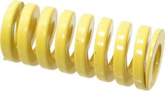 Dayton Lamina - 1-1/4" Hole Diam, 5/8" Rod Diam, 3" Free Length, Yellow Die Spring - 123 Lb Max Deflection, 0.75" Max Deflection, Extra Heavy Duty, Chromium Vanadium Steel - All Tool & Supply