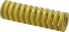 Dayton Lamina - 1-1/4" Hole Diam, 5/8" Rod Diam, 4" Free Length, Yellow Die Spring - 88.9 Lb Max Deflection, 1" Max Deflection, Extra Heavy Duty, Chromium Vanadium Steel - All Tool & Supply