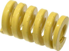 Dayton Lamina - 1-1/2" Hole Diam, 3/4" Rod Diam, 2-1/2" Free Length, Yellow Die Spring - 241 Lb Max Deflection, 0.63" Max Deflection, Extra Heavy Duty, Chromium Vanadium Steel - All Tool & Supply