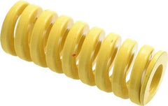 Dayton Lamina - 1-1/2" Hole Diam, 3/4" Rod Diam, 4" Free Length, Yellow Die Spring - 139 Lb Max Deflection, 1" Max Deflection, Extra Heavy Duty, Chromium Vanadium Steel - All Tool & Supply