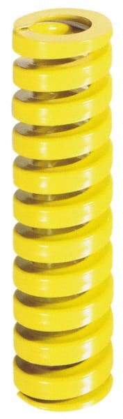 Dayton Lamina - 1-1/4" Hole Diam, 5/8" Rod Diam, 7" Free Length, Yellow Die Spring - 48.9 Lb Max Deflection, 1.75" Max Deflection, Extra Heavy Duty, Chromium Vanadium Steel - All Tool & Supply