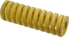 Dayton Lamina - 2" Hole Diam, 1" Rod Diam, 6" Free Length, Yellow Die Spring - 145 Lb Max Deflection, 1.5" Max Deflection, Extra Heavy Duty, Chromium Vanadium Steel - All Tool & Supply