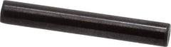 Holo-Krome - 1/8" Diam x 7/8" Pin Length Grade 8 Alloy Steel Standard Dowel Pin - Black Luster Finish, C 47-58 & C 60 (Surface) Hardness, 1 Beveled & 1 Rounded End - All Tool & Supply