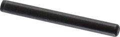 Holo-Krome - 3/16" Diam x 1-3/4" Pin Length Grade 8 Alloy Steel Standard Dowel Pin - Black Luster Finish, C 47-58 & C 60 (Surface) Hardness, 1 Beveled & 1 Rounded End - All Tool & Supply