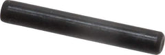 Holo-Krome - 1/4" Diam x 1-3/4" Pin Length Grade 8 Alloy Steel Standard Dowel Pin - Black Luster Finish, C 47-58 & C 60 (Surface) Hardness, 1 Beveled & 1 Rounded End - All Tool & Supply