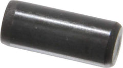 Holo-Krome - 5/16" Diam x 3/4" Pin Length Grade 8 Alloy Steel Standard Dowel Pin - Black Luster Finish, C 47-58 & C 60 (Surface) Hardness, 1 Beveled & 1 Rounded End - All Tool & Supply