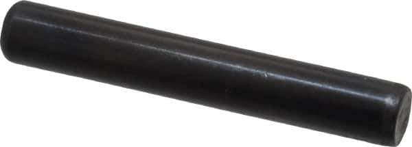 Holo-Krome - 5/16" Diam x 2" Pin Length Grade 8 Alloy Steel Standard Dowel Pin - Black Luster Finish, C 47-58 & C 60 (Surface) Hardness, 1 Beveled & 1 Rounded End - All Tool & Supply