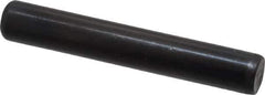 Holo-Krome - 5/16" Diam x 2" Pin Length Grade 8 Alloy Steel Standard Dowel Pin - Black Luster Finish, C 47-58 & C 60 (Surface) Hardness, 1 Beveled & 1 Rounded End - All Tool & Supply